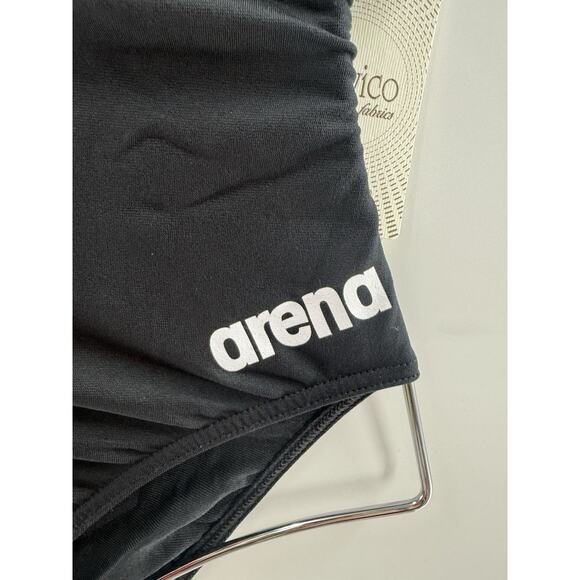 ARENA Women's Sports Team Swimsuit Solid Challenge Back, Black/White USA-32 READ - Picture 6 of 16